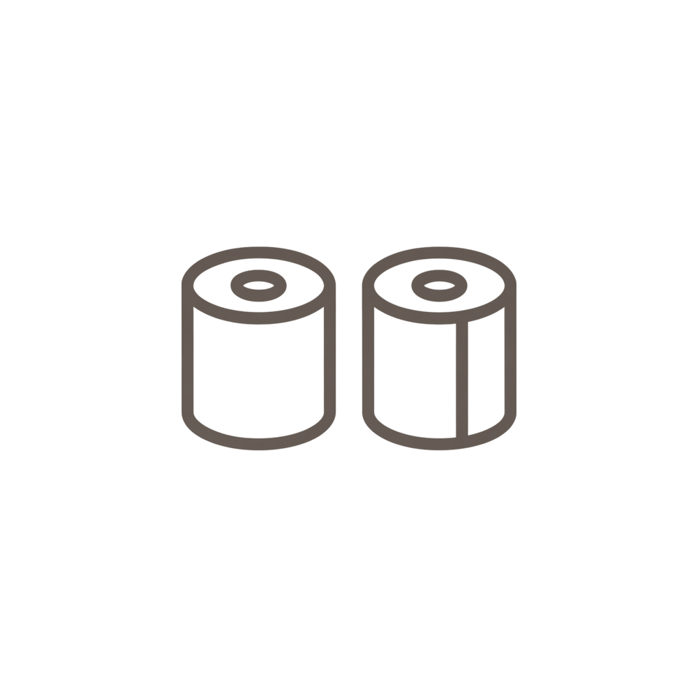 Toaletní papír – malé rolky