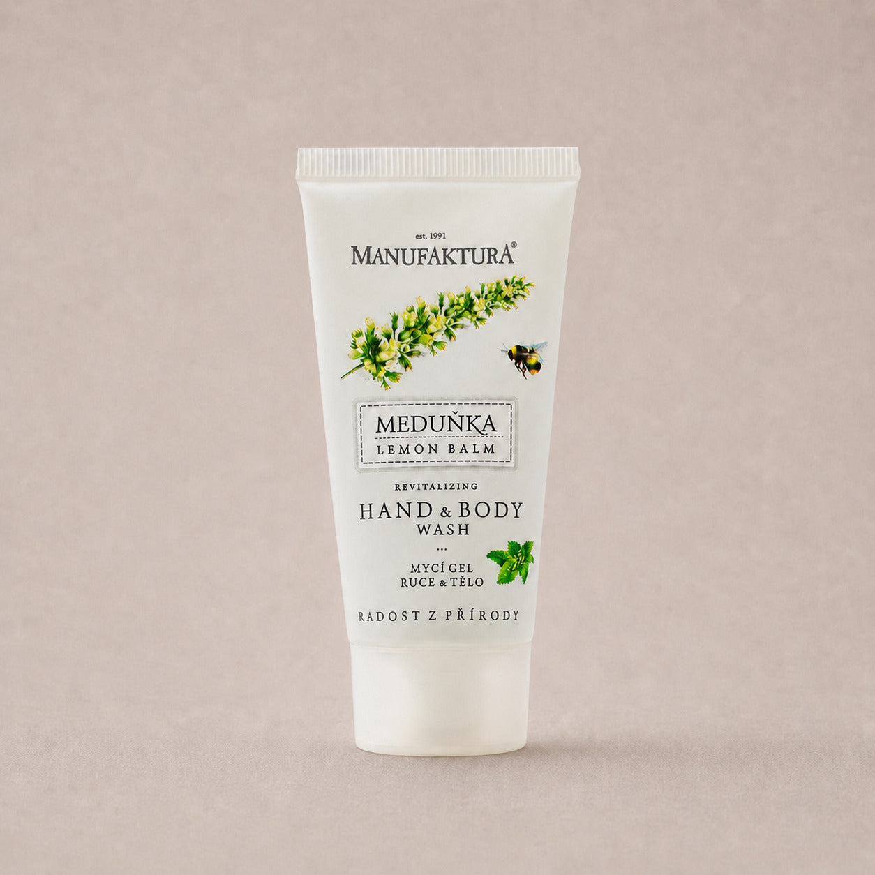 Mycí gel na ruce a tělo Meduňka 30ml