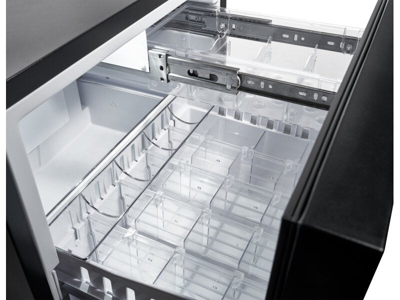 Corby Henley 45 literes fiókos minibár, fekete