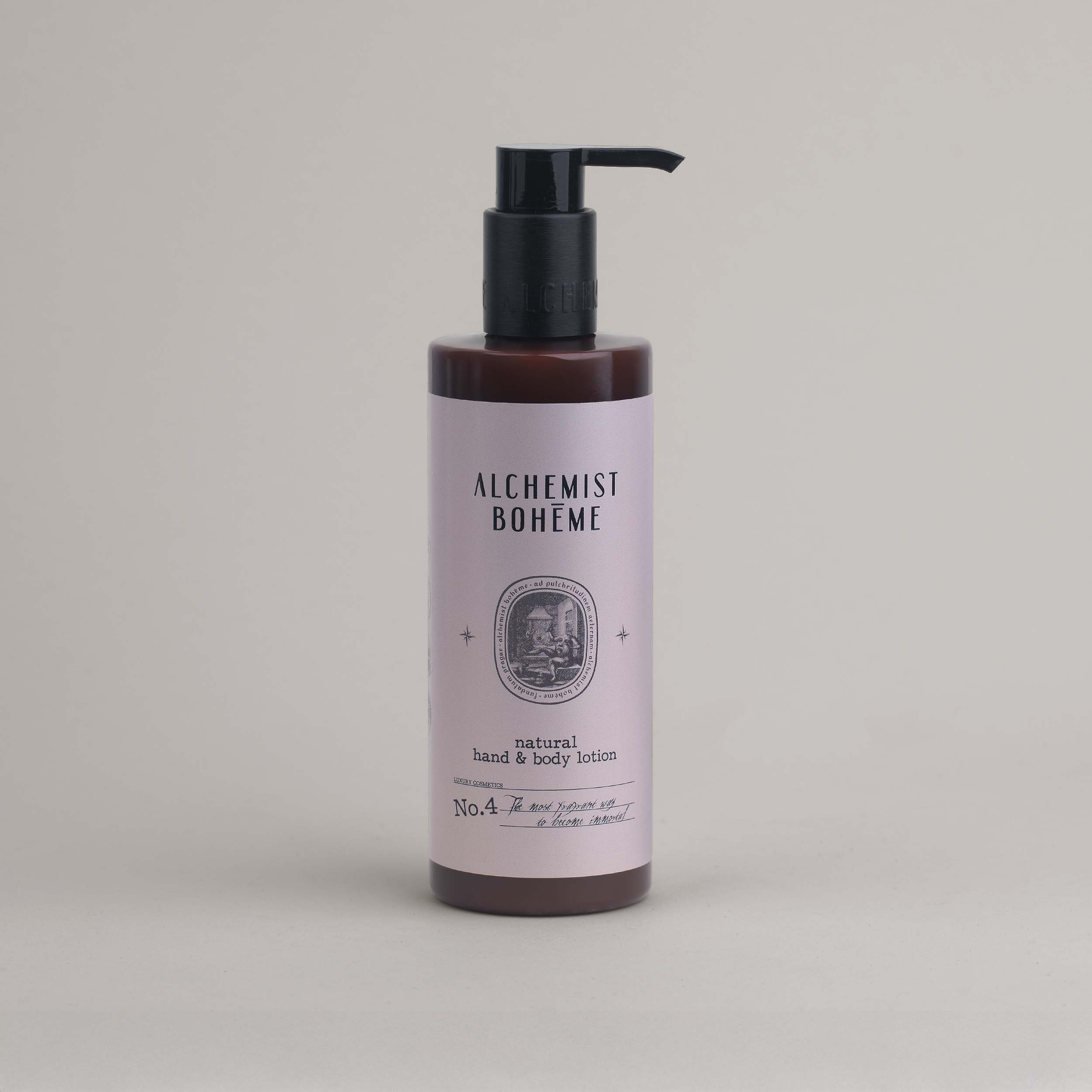 Přírodní krém na ruce a tělo Alchemist Bohéme Parfém No. 4