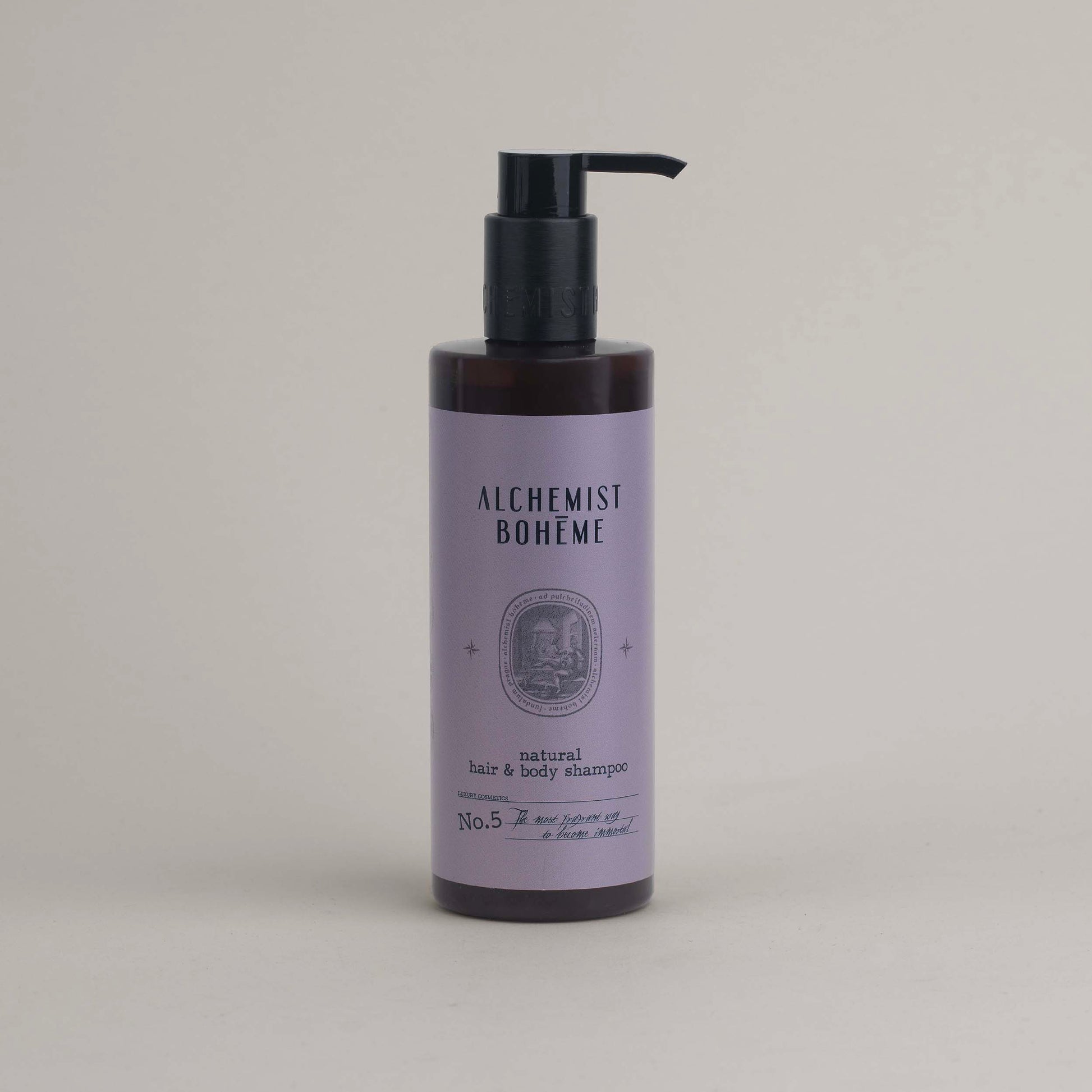 Přírodní tělový a vlasový šampon Alchemist Bohéme Parfém No. 5