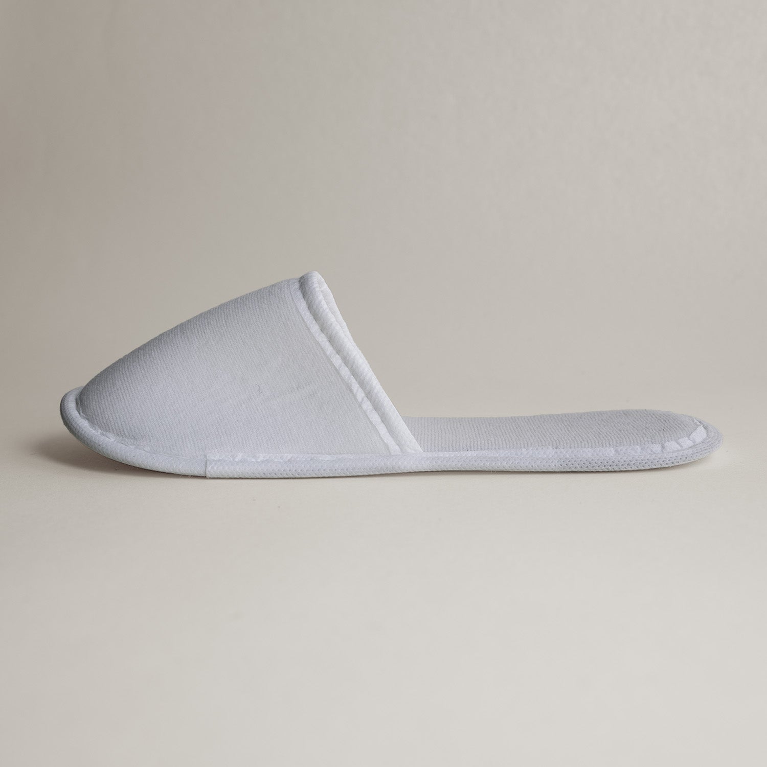 Velur Premium Eva 30 cm-es fehér szállodai papucs