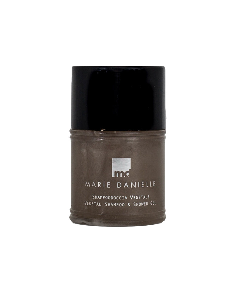 De Luxe haj- és testmosó sampon – Black Line 45 ml