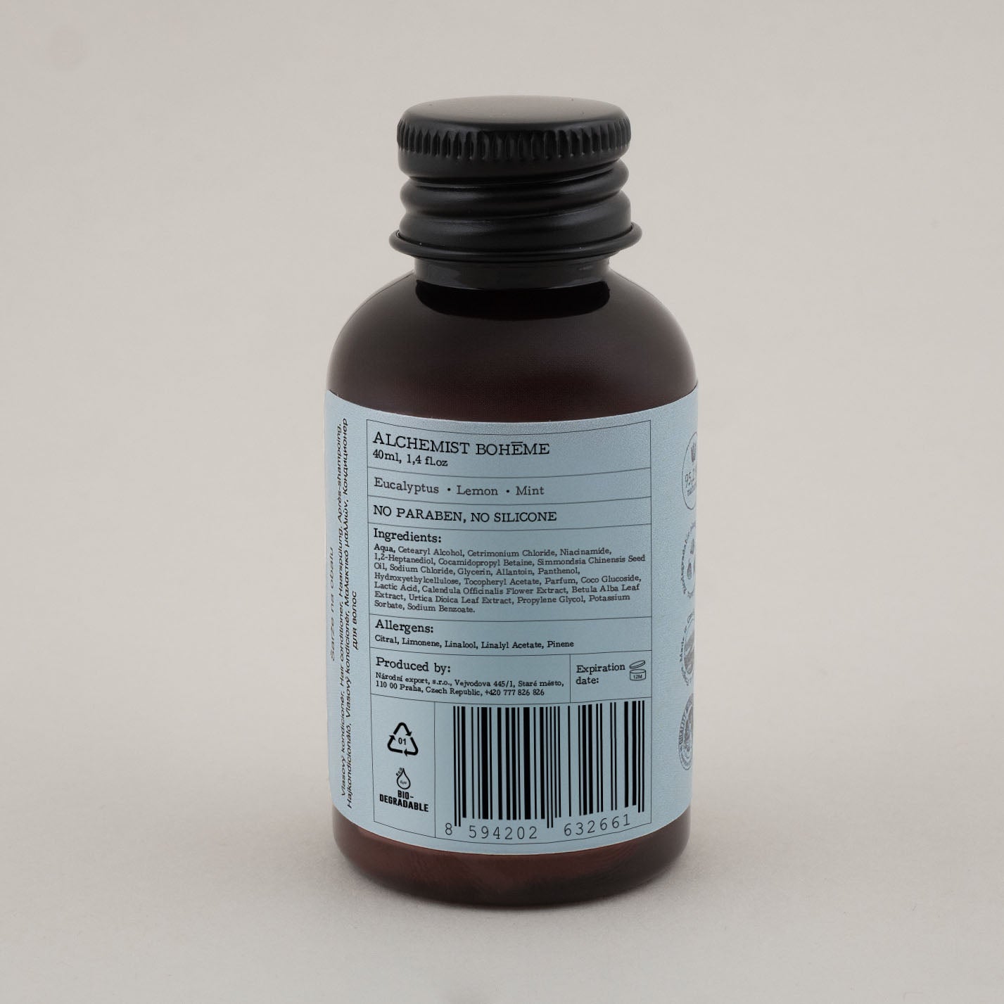 Alchemist Bohéme Parfém No. 4 természetes hajkondicionáló – 40 ml