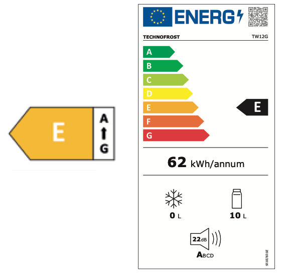 40 literes termoelektromos minibár TD40N – Eko