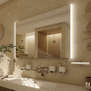 LED-es tükör 800x700