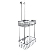Two-tier wire shelf