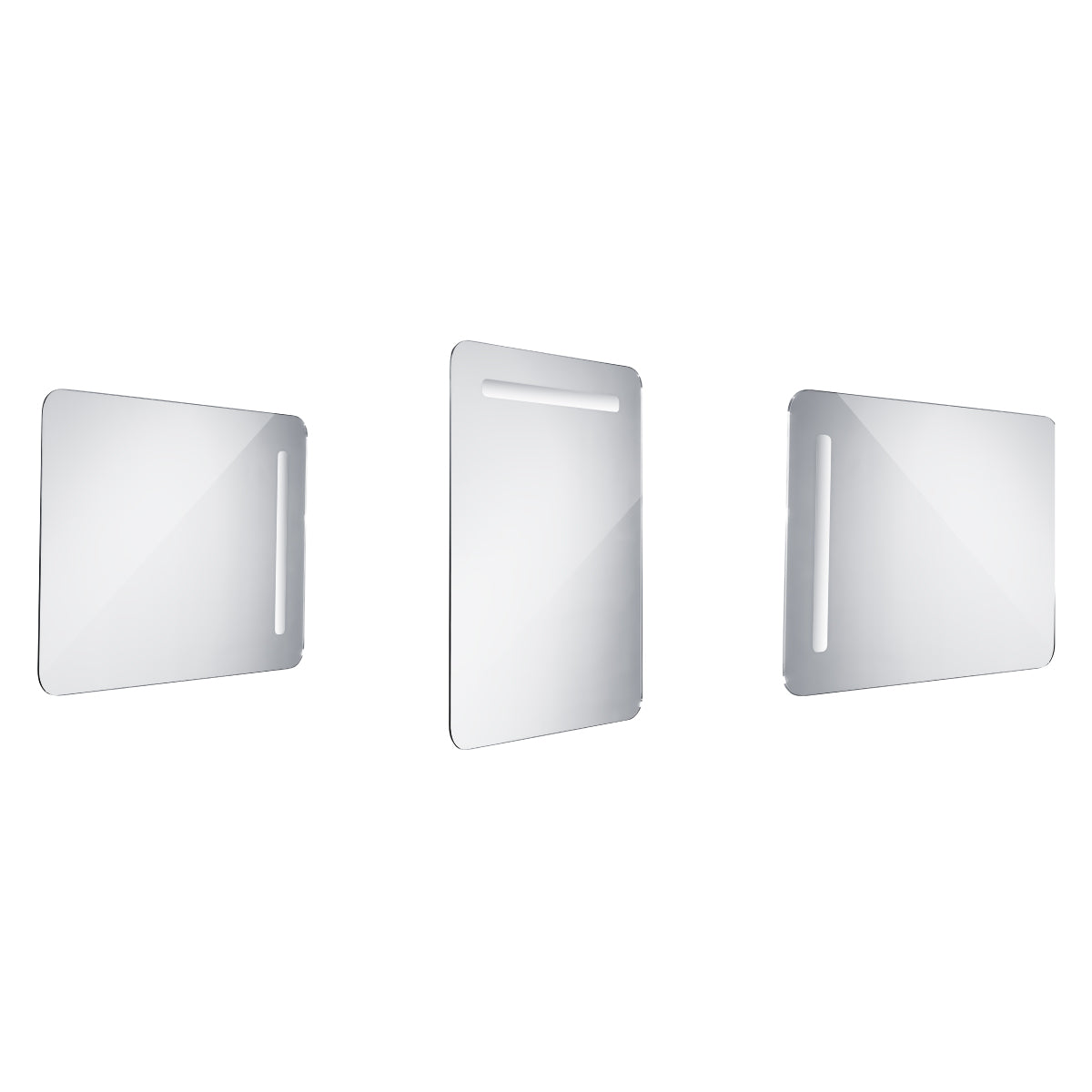 LED-es tükör 600x800