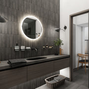 800x800-as LED-es tükör